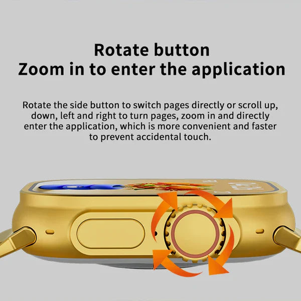 𝐃𝐎𝐍𝐓𝐔𝐌𝐏 𝐀𝐌𝐁𝐀𝐍𝐂𝐄  ™ Gold Ultra Watch – ساعة جولد ألترا