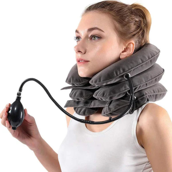 𝐃𝐎𝐍𝐓𝐔𝐌𝐏 𝐀𝐌𝐁𝐀𝐍𝐂𝐄 Cervical Neck Traction Device | جهاز شد الرقبة الفقري (عنق الر)