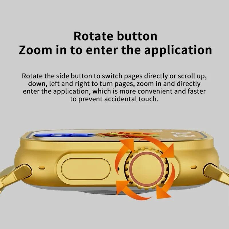 𝐃𝐎𝐍𝐓𝐔𝐌𝐏 𝐀𝐌𝐁𝐀𝐍𝐂𝐄 ™Gold Ultra Watch – ساعة جولد ألترا