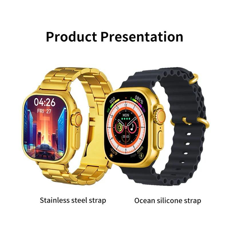 𝐃𝐎𝐍𝐓𝐔𝐌𝐏 𝐀𝐌𝐁𝐀𝐍𝐂𝐄 ™Gold Ultra Watch – ساعة جولد ألترا