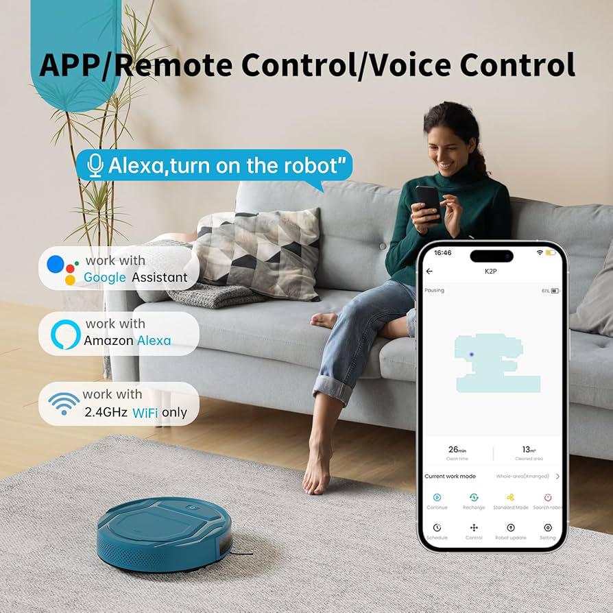 𝐃𝐎𝐍𝐓𝐔𝐌𝐏 𝐀𝐌𝐁𝐀𝐍𝐂𝐄™ Smart Robotic Vacuum Cleaner – المكنسة الروبوت الذكية
