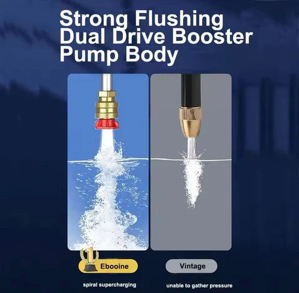 𝐃𝐎𝐍𝐓𝐔𝐌𝐏 𝐀𝐌𝐁𝐀𝐍𝐂𝐄 Double Battery Car Washer Gun – مسدس غسيل سيارات ببطاريتين