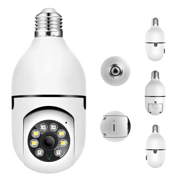 𝐃𝐎𝐍𝐓𝐔𝐌𝐏 𝐀𝐌𝐁𝐀𝐍𝐂𝐄™ Night Vision Wireless Bulb Camera | كاميرا لمبة لاسلكية بالرؤية الليلية